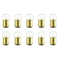 Cec Industries #82 Bulbs, 6.5 V, 6.63 W, Ba15D Base, G-6 Shape (Box Of 10)