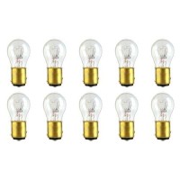 Cec Industries #1154 Bulbs, 6.3/7 V, 16.57/5.25 W, Bay15D Base, S-8 Shape (Box Of 10)