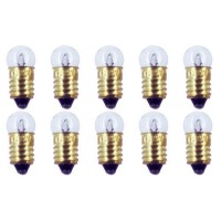 Cec Industries #1449 Bulbs, 14 V, 2.8 W, E10 Base, G-3.5 Shape (Box Of 10)