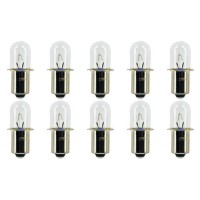 Cec Industries Xpr19 Bulbs, 19.2 V, 11.52 W, P13.5S Base, T-3.25 Shape (Box Of 10)