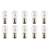 Cec Industries #7537 Bulbs, 24/24 V, 21.12/5.04 W, Bay15D Base, S-8 Shape (Box Of 10)