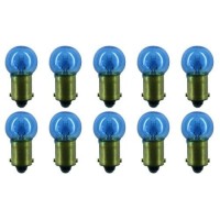 Cec Industries #1895B (Blue) Bulbs, 14 V, 3.78 W, Ba9S Base, G-4.5 Shape (Box Of 10)