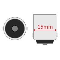 Cec Industries #1139If (Frosted) Internal Frosted Bulbs, 12.8 V, 13.312 W, Ba15S Base, Rp-11 Shape (Box Of 10)