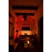 Red Blisslights Compact Spright Outdoor Holiday Projector W/Ac Adapter