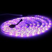 Supernight Rgbww Led Strip Light Ip65 Waterproof Rgb Color Changing Rope Lighting With Warm White 3500K Color 16.4Ft 300Leds 5050 Tape Light (Rgb + Warm White)