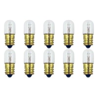 Cec Industries #1841 Bulbs, 24 V, 4.08 W, E12 Base, T-4 Shape (Box Of 10)