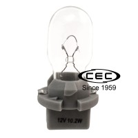 Cec Industries Pc579 Bulbs, 12.8 V, 10.2 W, Printed Circuit Base, T-5 Shape (2-Pack)