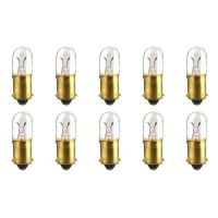 Cec Industries 1408 Bulbs 10 V 13 W Ba9S Base T325 Shape Box Of 10