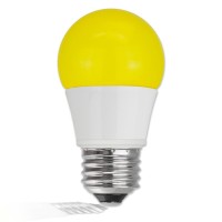 Tcp 5W Equivalent Led Yellow Bug Light Bulbs, Non-Dimmable