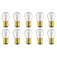 Cec Industries #1493 Bulbs, 6.5 V, 17.875 W, Ba15D Base, S-8 Shape (Box Of 10)