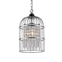 Whse Of Tiffany Rl7950-1 Rheia Chrome Chandelier