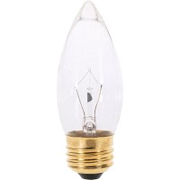 Satco 25 watts B11 Incandescent Bulb 210 lumens Soft White Decorative 2 pk