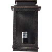 Artcraft Lighting Fremont Outdoor Wall Sconce, Oil Rubbed Bronze