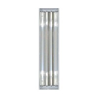 Four-Bros 4-Lamp T8 High Bay Fluorescent Lighting Fixture, 120-277V