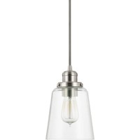 Capital Lighting 3718Bn-135 Dunlap Modern Farmhouse Ring Pendant, 1-Light 100 Watt, 9