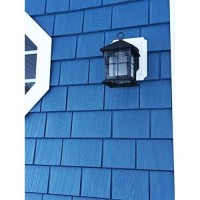 Home Decorators Collection Brimfield 1-Light Aged Iron Outdoor Wall Lantern