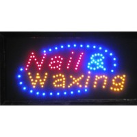 E-Onsale Led Neon Light Hair Cut Salon Beauty Nail & Waxing For Business (Nail & Waxing)