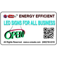 E-Onsale Led Neon Light Facial Sign For Business (Facial Lb235)