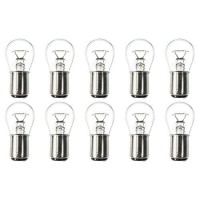 Cec Industries #7439 Bulbs, 24 V, 20 W, Ba15D Base, S-8 Shape (Box Of 10)