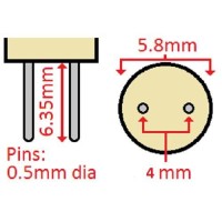 Cec Industries #7382 Bulbs, 14 V, 1.12 W, G4 Base, T-1.75 Shape (Box Of 10)