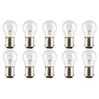 Cec Industries #7512 Bulbs, 24 V, 21 W, Ba15D Base, S-8 Shape (Box Of 10)