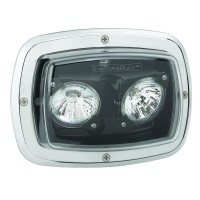 Federal Signal Ghscene 20W Adjustable Halogen Scene Light, Clear Lens