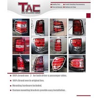 Tac Rear Tail Light Guards Cover Protector Compatible With 20092014 Ford F150 Pickup Tlg Black Taillight 1 Pair