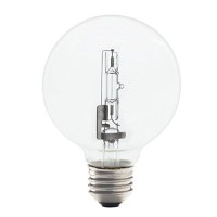 Bulbrite 72G25Cl/Eco 72 Watt Dimmable Eco Halogen G25 Globe Medium Base Clear 12 Bulbs