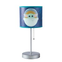 Idea Nuova Disney Frozen Stick Table Kids Lamp, Metal, Themed Printed Decorative Shade