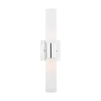 Livex Lighting 1010205 Aero 2Light Bath Light Chrome 45 X 18