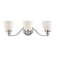 Livex Lighting 13673-05 Somerville 3-Light Bath Light, Chrome