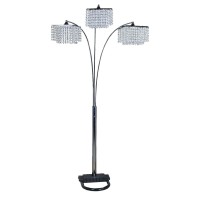 Milton Greens Stars Silvanus Crystal Floor Lamp, 84-Inch