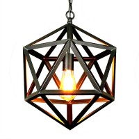 Whse Of Tiffany Ld4022 Geo Chandelier