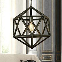 Whse Of Tiffany Ld4022 Geo Chandelier