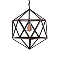 Whse Of Tiffany Ld4022 Geo Chandelier