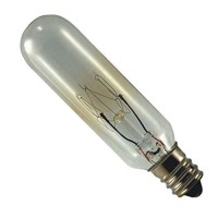 Eiko 43002 Model 15T6C-145V Miniature Halogen Bulb, 145V Rating, 15W, 0.1A, Candelabra Screw (E12) Base, T-6 Bulb, C-7A Filament, 90 Lumens, Pack Of 25