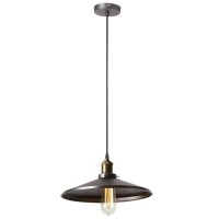 Dainolite Lighting 407-17P-Vs Single Pendant, Vintage Steel