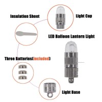 Sumdirect Pack Of 30 Led Mini Nonblinking Lights For Paper Lanterns Balloons Floral Wedding Halloween Christmas Party Decoratio