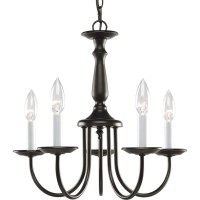 Homestyle Hs41000-125 Five Light Chandelier In Bronze