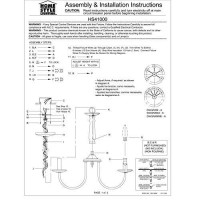 Homestyle Hs41000-125 Five Light Chandelier In Bronze