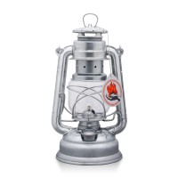 Feuerhand Outdoor Kerosene Fuel Lantern, Baby Special 276 Galvanized Hurricane Lamp For Camping Or Patio, 10 Inches, Unpainted