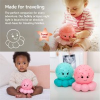 Cloud B Travel Comforting Nightlight Projector Gentle Brightness 3 Colors With Color Rotation Option Autoshutoff Octo B