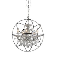 Whse Of Tiffany Rl6806B Saturn'S Ring Chandelier