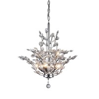 Whse Of Tiffany Rl8000B Anastasia Leaf Chandelier