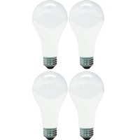 Ge Lighting 10429 150-Watt A21 Light,Incandescent, Soft White (Pack Of 4)