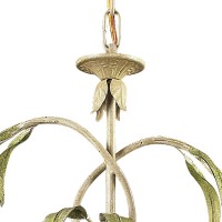 Huarco 28'' Wide 6-Light Chandelier - Sage Green