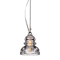 Troy Lighting F3132 Menlo Park - One Light Mini Pendant, Finish Color: Old Silver