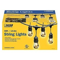 Feit Electric 48Ft / 14.6M Outdoor String Lights(48 Feet)