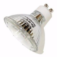 Bulbrite 75Mr20/Gu10F 75-Watt 120-Volt Halogen Mr20 Lensed Gu10 Base, Flood - 2 Pack