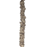 Urbanest 5-Foot Chandelier Chain Cord Cover, Taupe Faux Silk